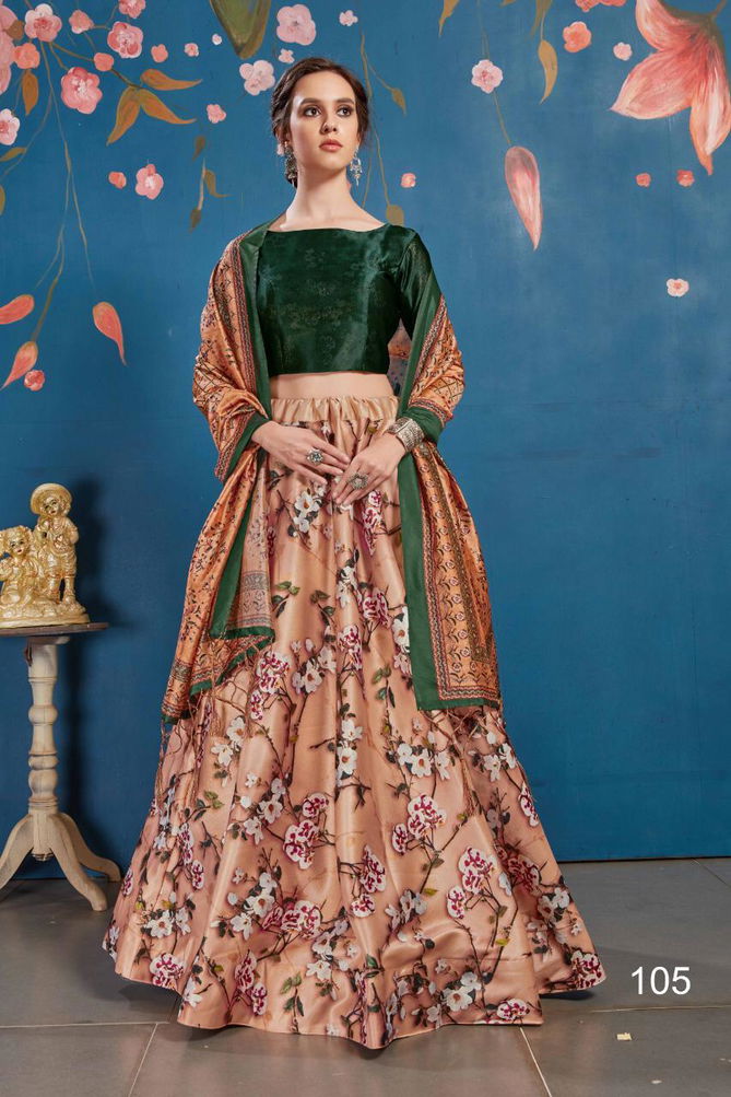 Floral vol 1 heavy Designer Lehenga choli